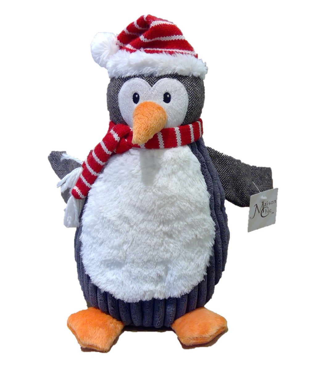 Christmas shop penguin plush