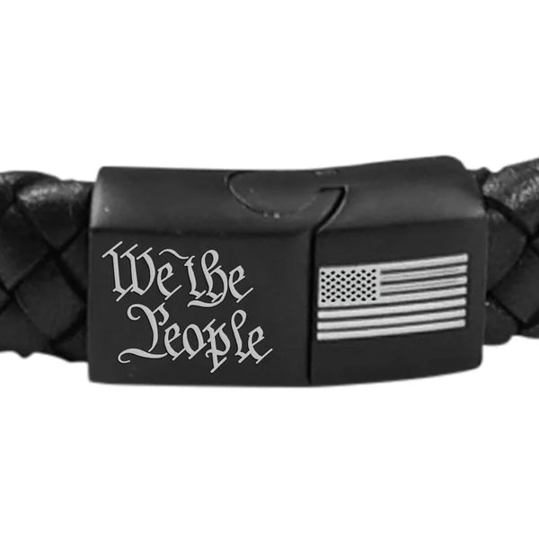 HOLD FAST Braided Bracelet WE THE PEOPLE