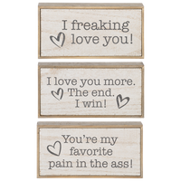 Love Message Block