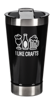 Dad on the Go Beer Tumbler