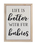 Ceramic Tile Pet Sign