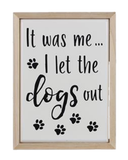 Ceramic Tile Pet Sign