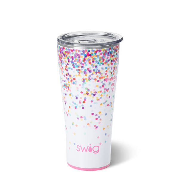 Swig Life, Swig Life Confetti 18 Ounce Travel Mug, Travel Mug, Swig Tumbler,  Swig Travel Mug, Confetti 